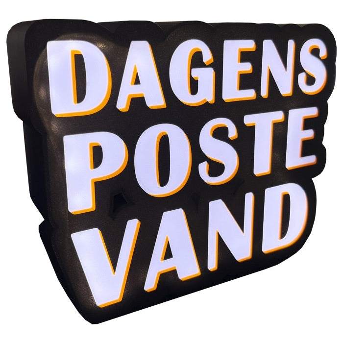 DAGENS POSTEVAND LYSKASSE
