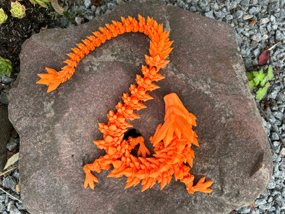 Krystal drage 3D Printet Fidget