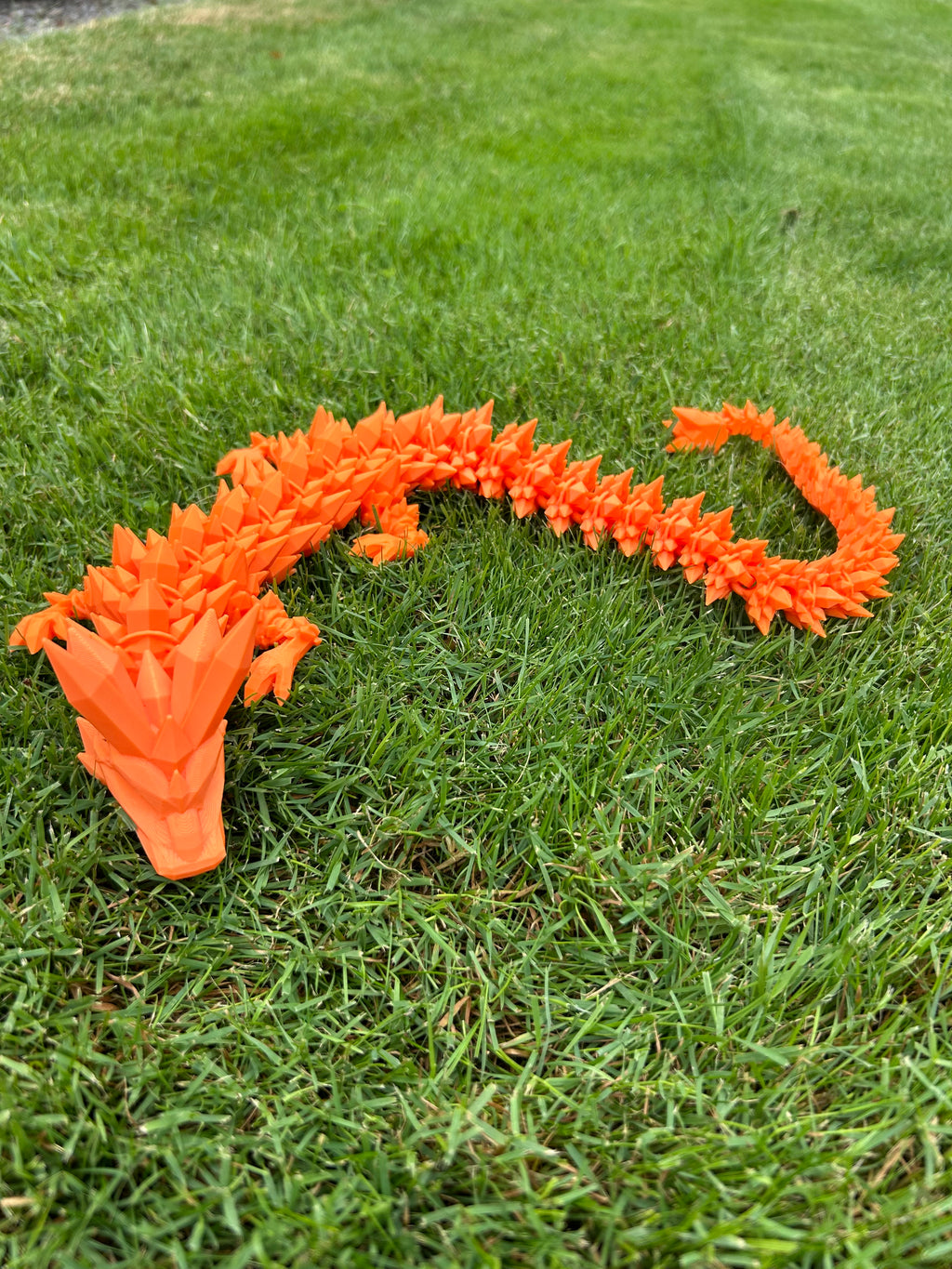 Krystal drage 3D Printet Fidget