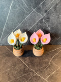 Hæklede blomster