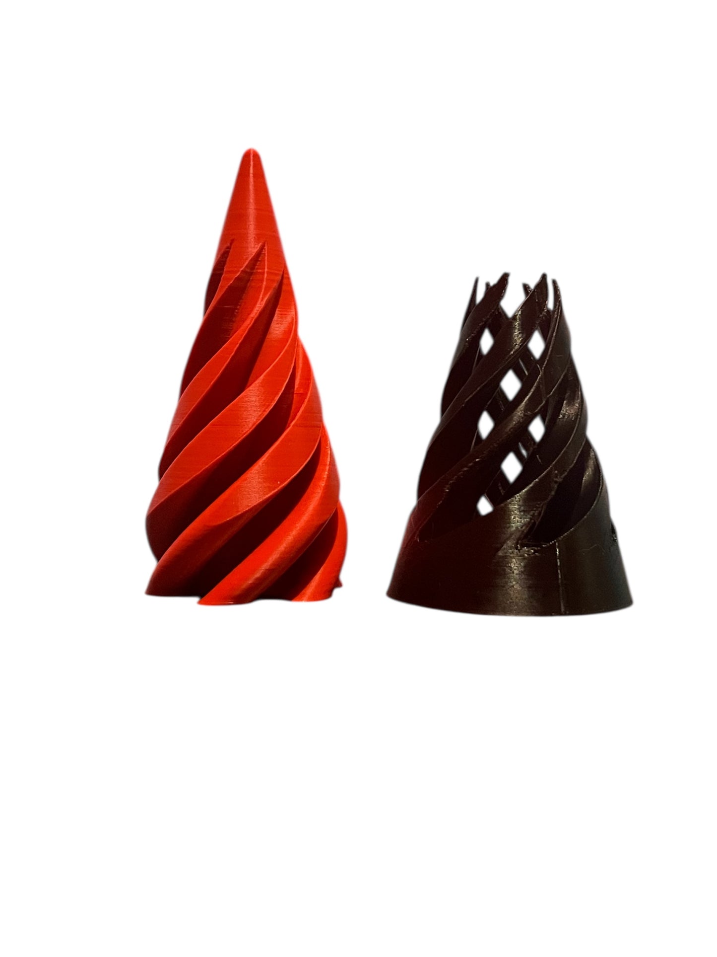 Spiral Cone Fidget – 3D-printet